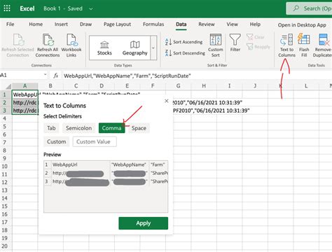 Moodle How To Import A Csv File Into Excel On Microsoft Office Live