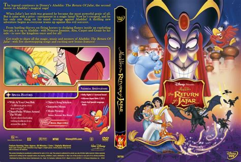 Aladdin The Return Of Jafar Movie Dvd Custom Covers 280aladdin 2