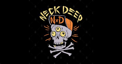 Vintage Neck Deep Band Poster Neck Deep Band Sticker Teepublic