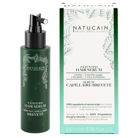 Buy Natucain Hair Growth Serum 100ml For Stronger Thicker And Fuller