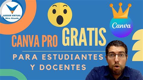 Canva Pro Gratis Para Estudiantes Y Maestros 2023 For Free Youtube