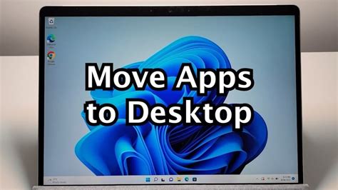 How To Move Apps From Taskbar To Desktop Windows 11
