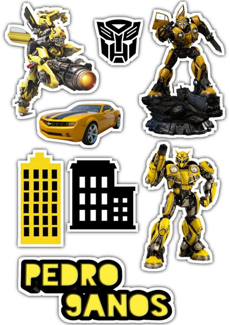 Topo De Bolo Transformers Bumblebee Transformers Bumblebee