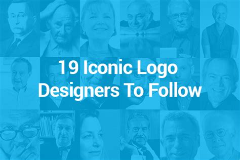 19 Iconic Logo Designers To Follow Logo Design Famous