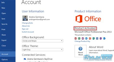 Jika anda belum mendownload office 2013 professional plus silahkan download disini. Cara Aktivasi Microsoft Office 2013 Offline ~ GUDANG ...