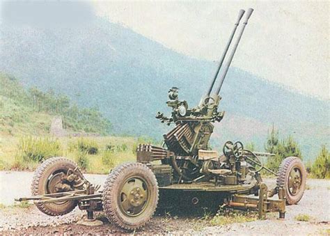 Chinese Anti Aircraft Artillery Of The Cold War Era