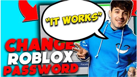 How To Changeresetrecover Your Roblox Password Easy Method Youtube