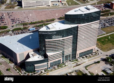 Aerial Of The Md Anderson Cancer Center At The University Of Texas