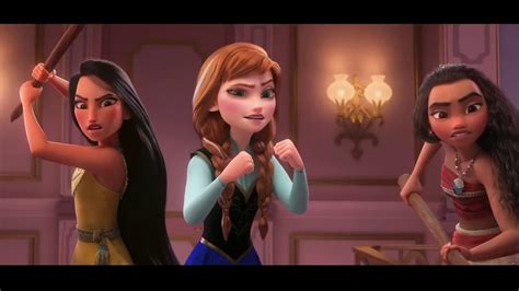 Amazing Disney Princesses Full Scene Wreck It Ralph 2 Trailer2018