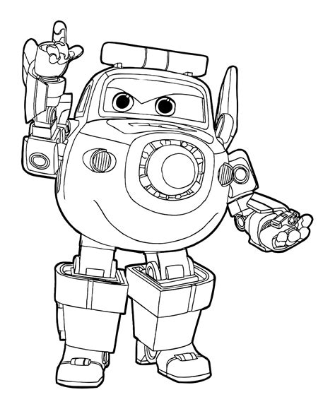 Super Wings Coloring Pages Best Coloring Pages For Kids