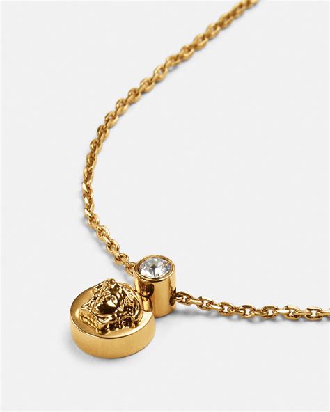 Versace Crystal Medusa Necklace For Women Uk Online Store