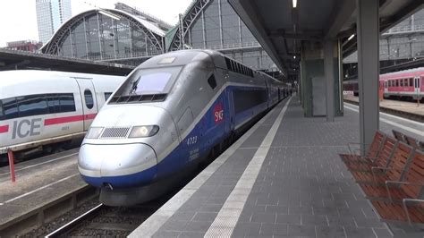 Tgv Duplex Sncf Als Tgv 9552 Frankfurt Nach Paris Frankfurt Am Main