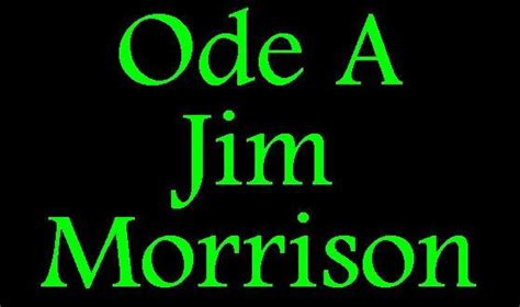 Ode A Jim Morrison By Complete Piece On Deviantart