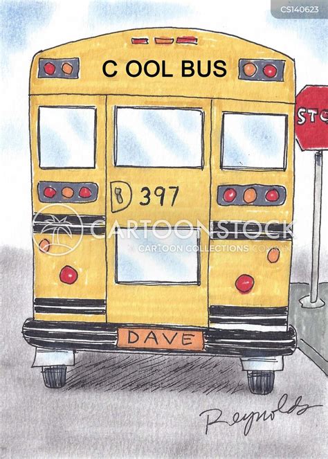 School Bus Cartoons And Comics Funny Pictures From Cartoonstock