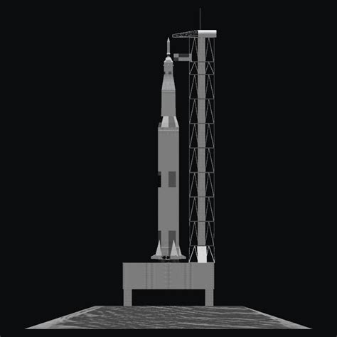 Juno New Origins Saturn V With Launch Tower