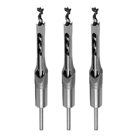 Diy Square Hole Mortiser Drill Bit Woodworking Twist Drill Mortising Hole Drill Greatly Reduces