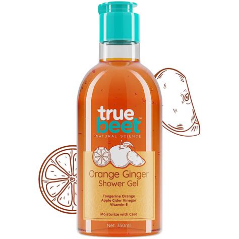 Buy Truebeet Orange Ginger Body Wash Shower Gel For Moisturize Skin