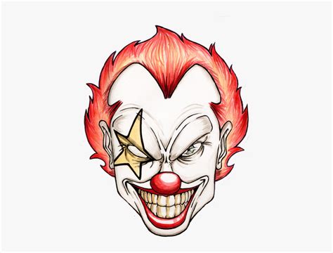 Scary Clowns On Behance Scary Killer Clown Drawings Hd
