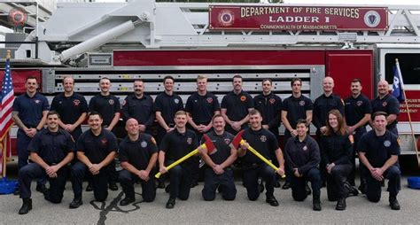 Group Of Firefighters Graduate From Massachusetts Firefighting Academy