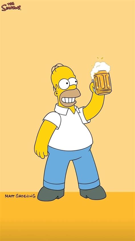 Homer Simpson Drawing Homer Simpson Beer Bart Simpson Art Handy