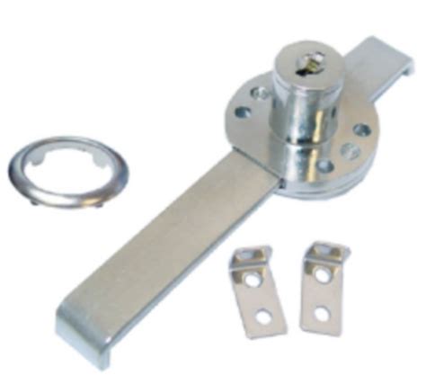 Nickle Plated Two Drawer Gang Lock Lock Connection® Llc
