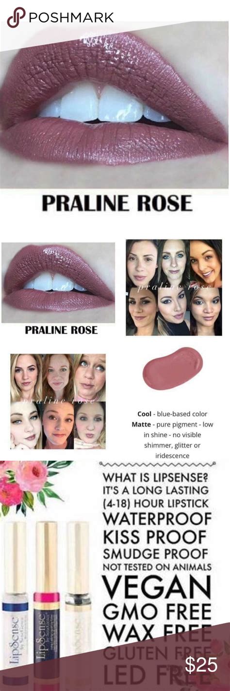 Praline Rose Lipsense Long Lasting Lip Color