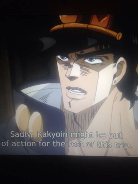 Hes Crying Behind Those Eyes Rip Jojos Bizarre Adventure Anime