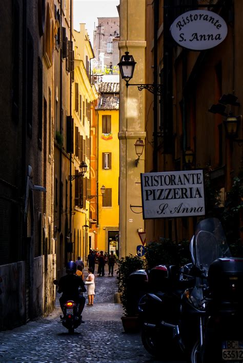 Street Scene In Rome Rome Italy Rome Street Scenes