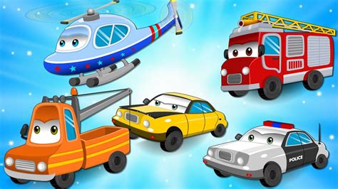 Car Cartoon For Kids Cartoon Cars Stripy Cars Cartoons For