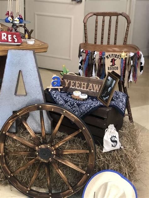 Western Rodeo Birthday Party Ideas Photo 2 Of 22 Rodeo Birthday Rodeo Birthday Parties