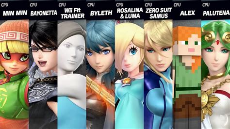 Super Smash Bros Ultimate Womens Battle Youtube