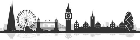 Download City Silhouette London Of Free Clipart Hq Clipart Png Free