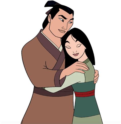 Mulan And Shang Silhouette Bocil