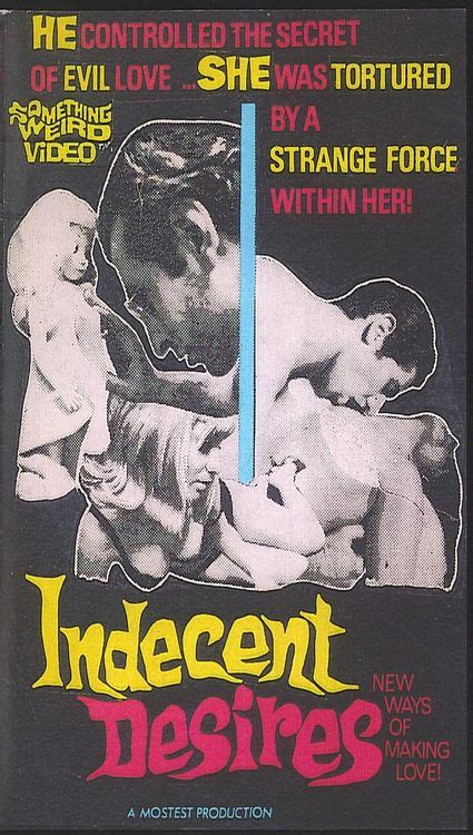 Indecent Desires Sexploitation Movie Movie Posters Vintage