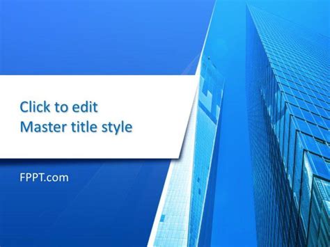 Free City Powerpoint Template Free Powerpoint Templates