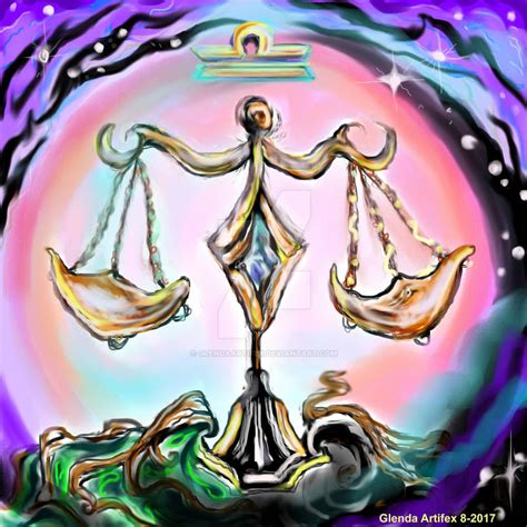 The Scales Of Libra Zodiac By Glendaartifex On Deviantart