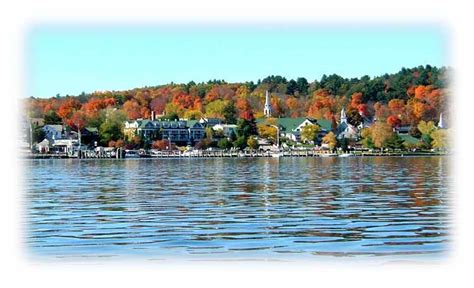 Fall Foliage And Leaf Peeping Around Lake Winnipesaukee In New Hampshire