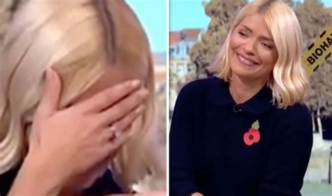 Holly Willoughby This Morning Star Apologises For Being