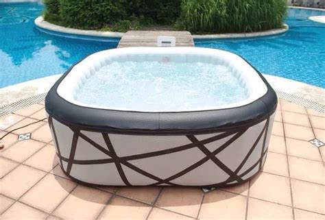 Mspa Soho Square Inflatable Spa Hot Tub Jacuzzi 6 Seats For Sale From