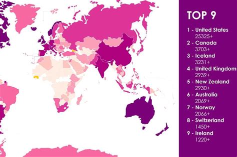 Here Are The Most Popular Countries In The World Indy100