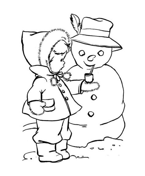 17 Best Images About Coloring Pages Winter On Pinterest