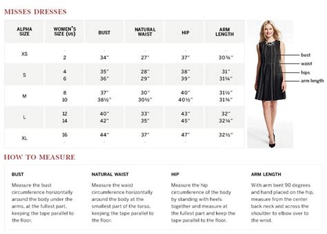 Average Sizing Chart For Juniors To Misses Sizing Chart Junior Chart