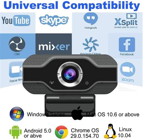 Full Hd Usb Webcam 1080p Streaming Web Camera Auto Focus Webcam Usb