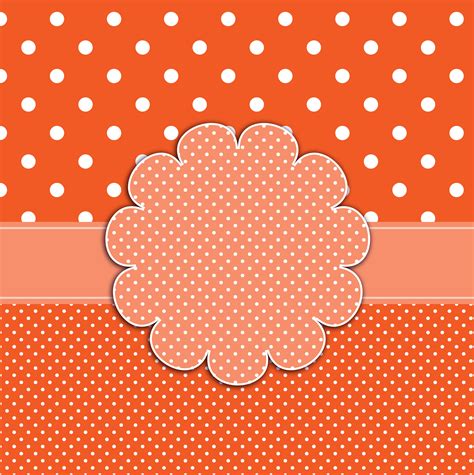 Polka Dots Orange Background Free Stock Photo Public Domain Pictures