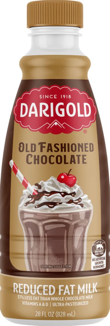 Old Fashioned Chocolate Milk 28oz Bottle Darigold