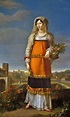 1815 Jean-Baptiste Wicar - Princess Charlotte Gabrielli Bonaparte as a ...