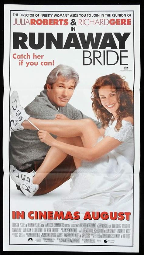 Runaway Bride Original Daybill Movie Poster Garry Marshall Julia