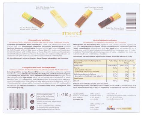 Über 991 bewertungen und für sehr lecker befunden. Merci Mousse au Chocolat Finest Selection online kaufen ...