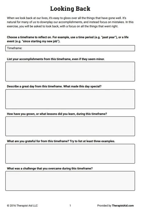 Worksheet Become More Optimistic By Imagining A Best Possible Self