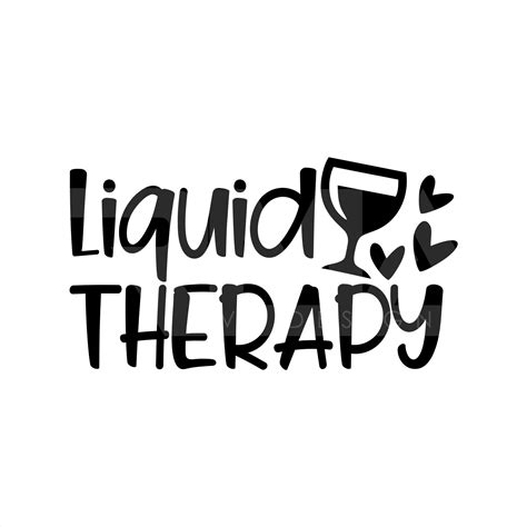 Liquid Therapy SVG Wine Therapy Svg Mom Therapy Svg Cute Etsy
